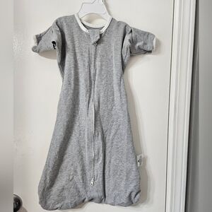 Soft Gray Kids Sleep Sack